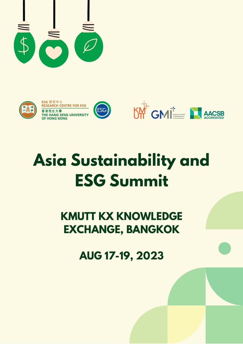 Asia Sustainability and ESG Summit